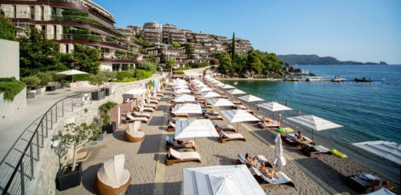 Luka Apartman Budva Kültér fotó